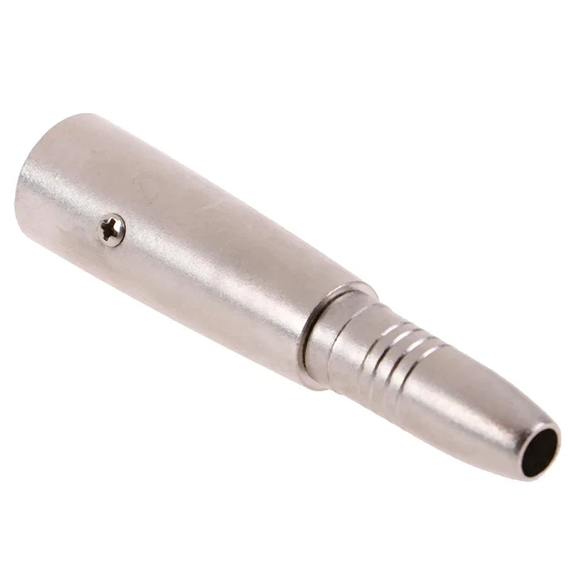 XLR Male to 6.35mm 1/4" Mono Female Audio Adapter