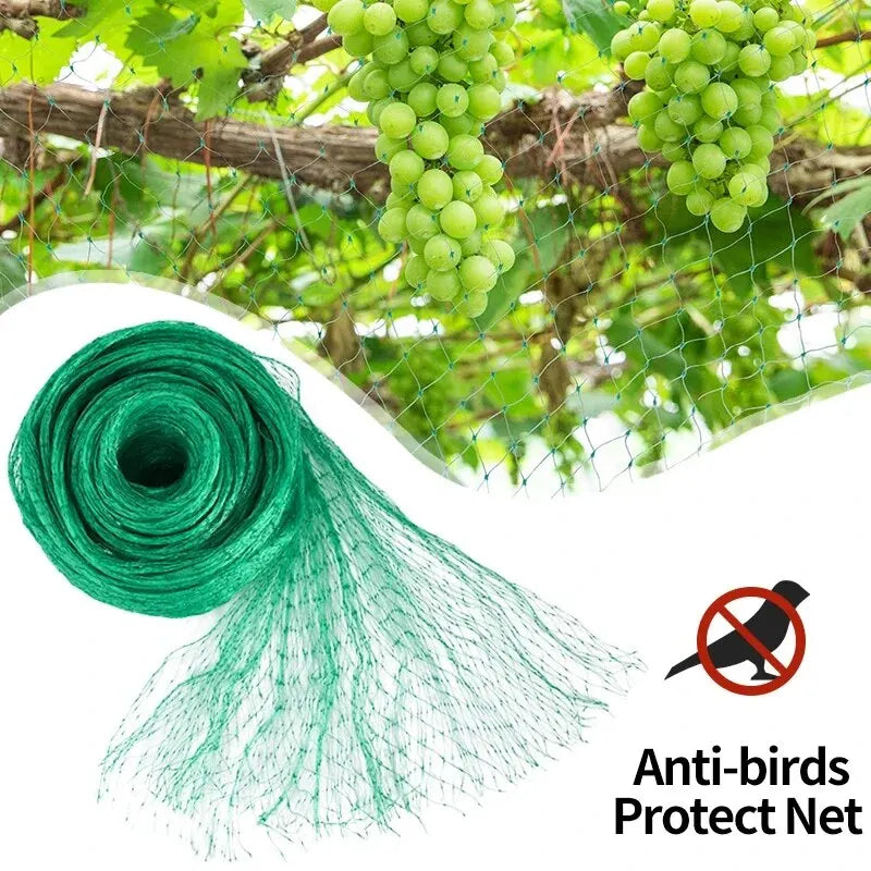 Green Garden Netting UV-Resistant PE Mesh – Bird & Deer Guard