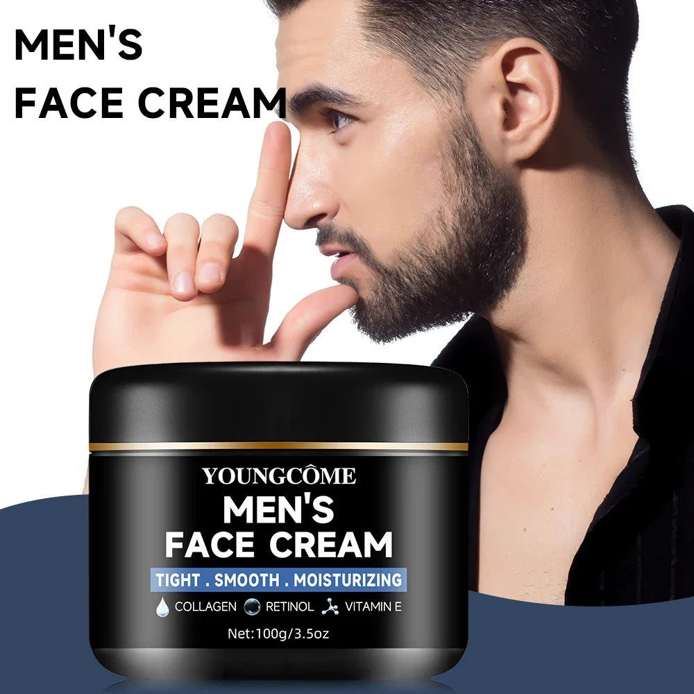 Men's Collagen & Retinol Face Cream – Hydrating, Anti-Wrinkle