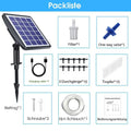 Solar Auto Drip Irrigation Timer & Pump Controller System