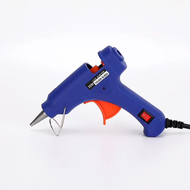 Mini Hot Glue Gun 7mm – DIY Craft & Repair Tool with Glue Sticks