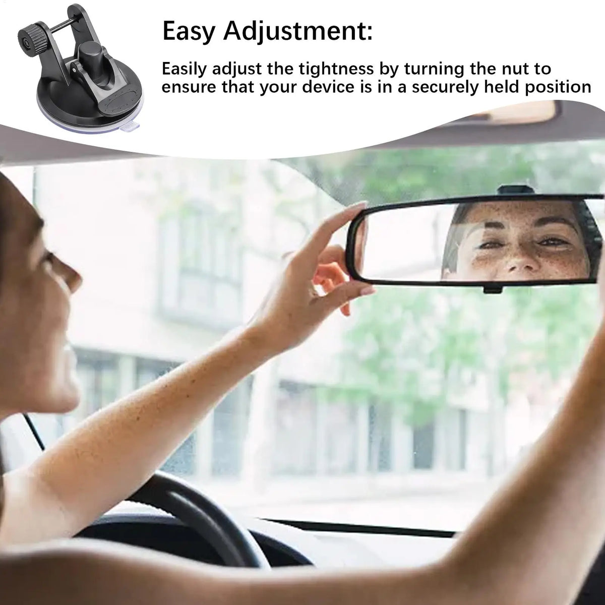 180° Adjustable Dash Camera Mount – Dashboard & Windshield