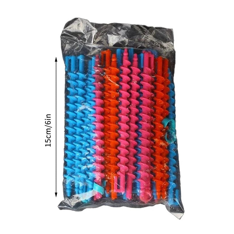 Spiral Perm Rods – Heatless Hair Curlers Set (20–22 Pcs)