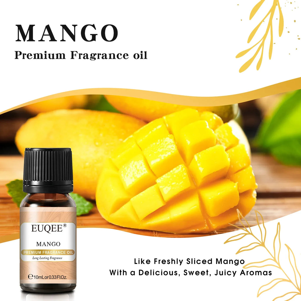 EUQEE 10ml Fragrance Oil – Diffuser, Candle & Aromatherapy