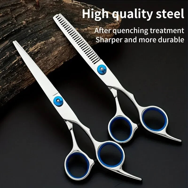 Professional Thinning Scissors Stainless Steel 6.5" Barber Shear
