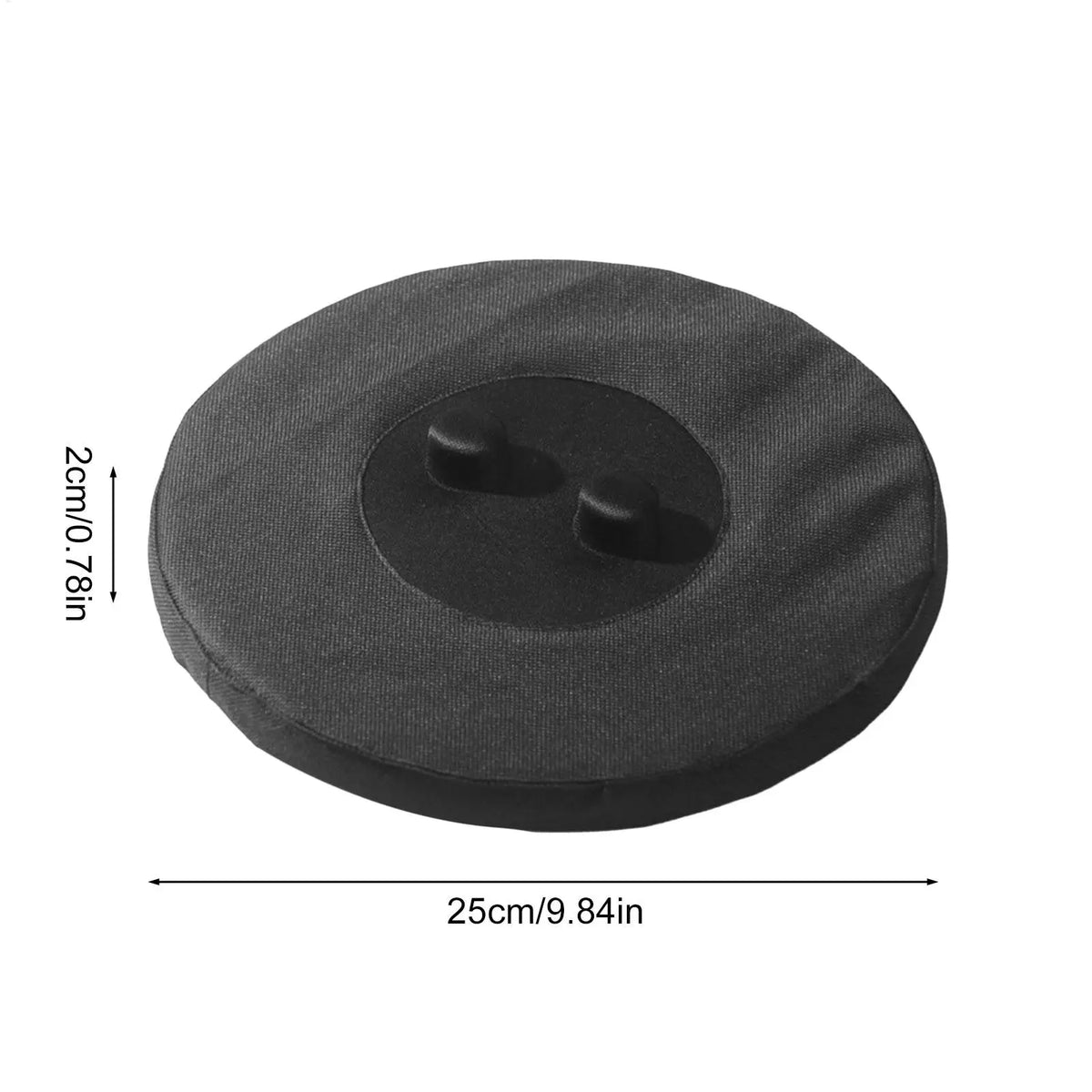Round Stool Cushion Thickened Pad Retractable Cover Waterproof Oxford
