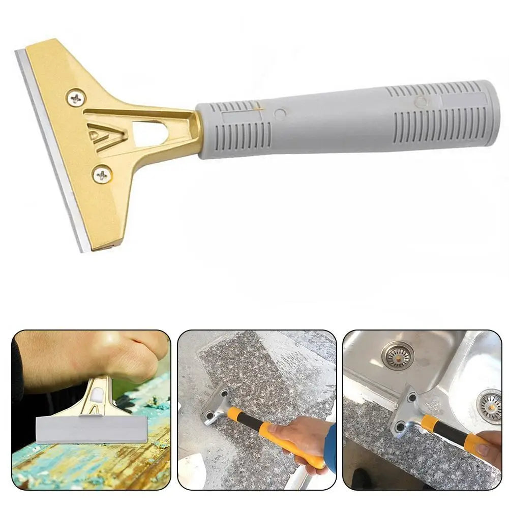 Heavy-Duty Metal Scraper Tool – Paint, Adhesive & Glass