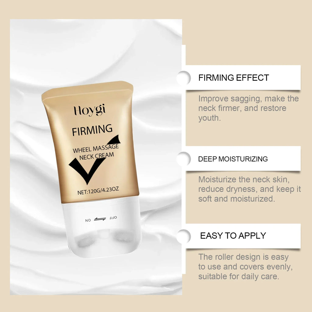 Neck Firming Roller Cream – Tightening & Moisturizing Lotion