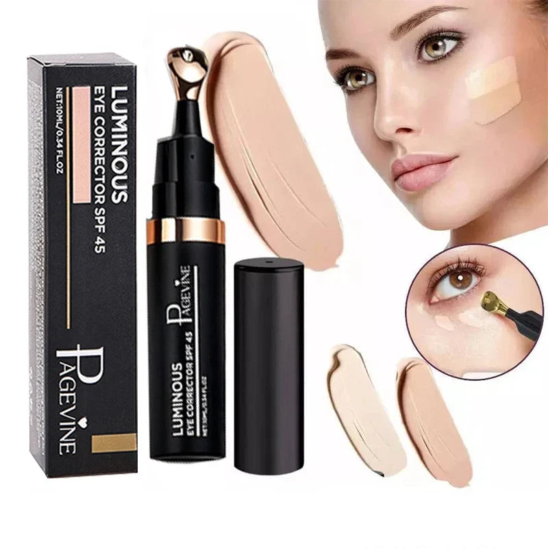 4-Color Luminous Eye Concealer – Brightening Liquid Makeup