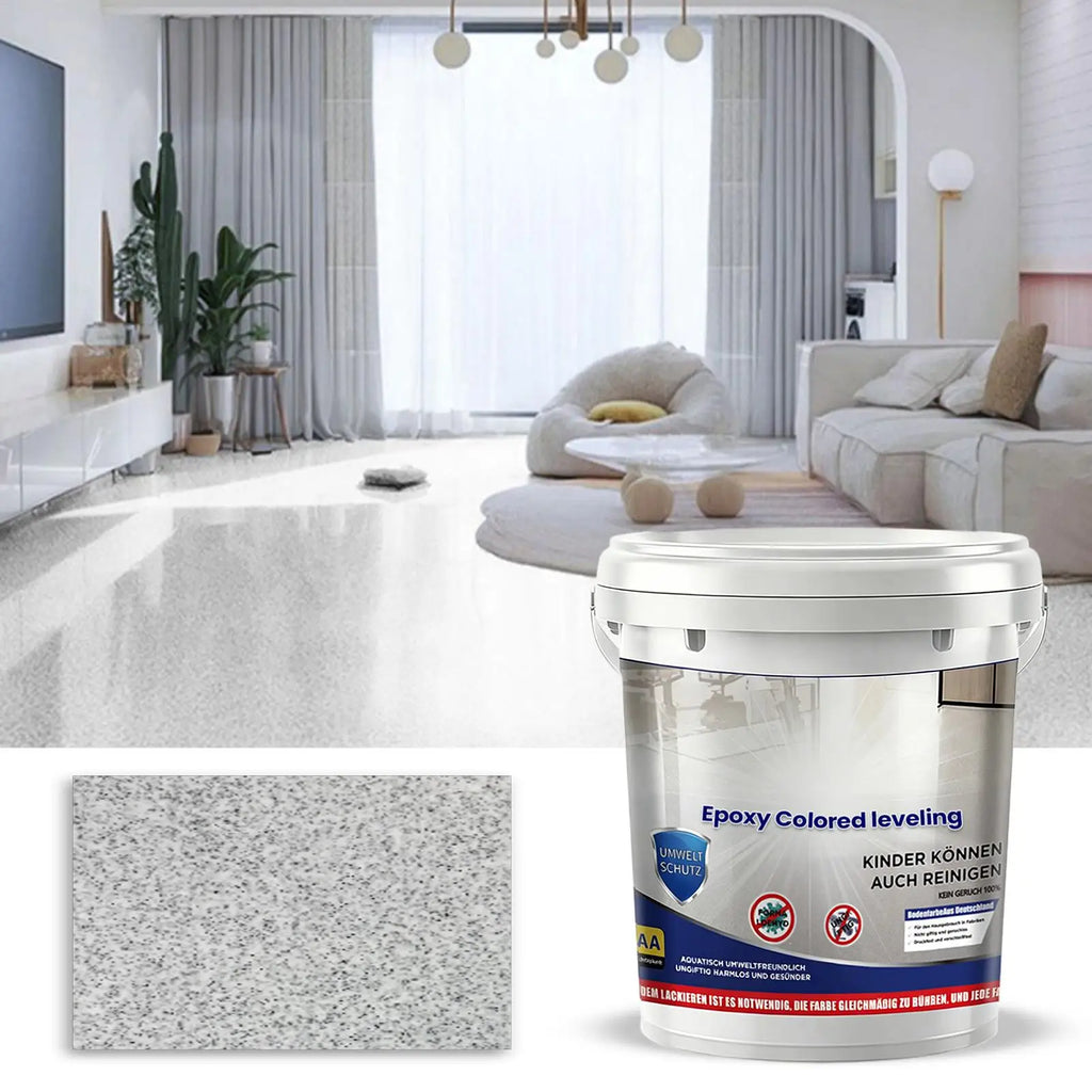 500g Epoxy Floor Paint – High Gloss Marble Effect Self-Leveling