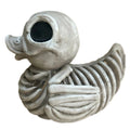 Halloween Skeleton Duck Statue | Spooky Party Decor & Prop