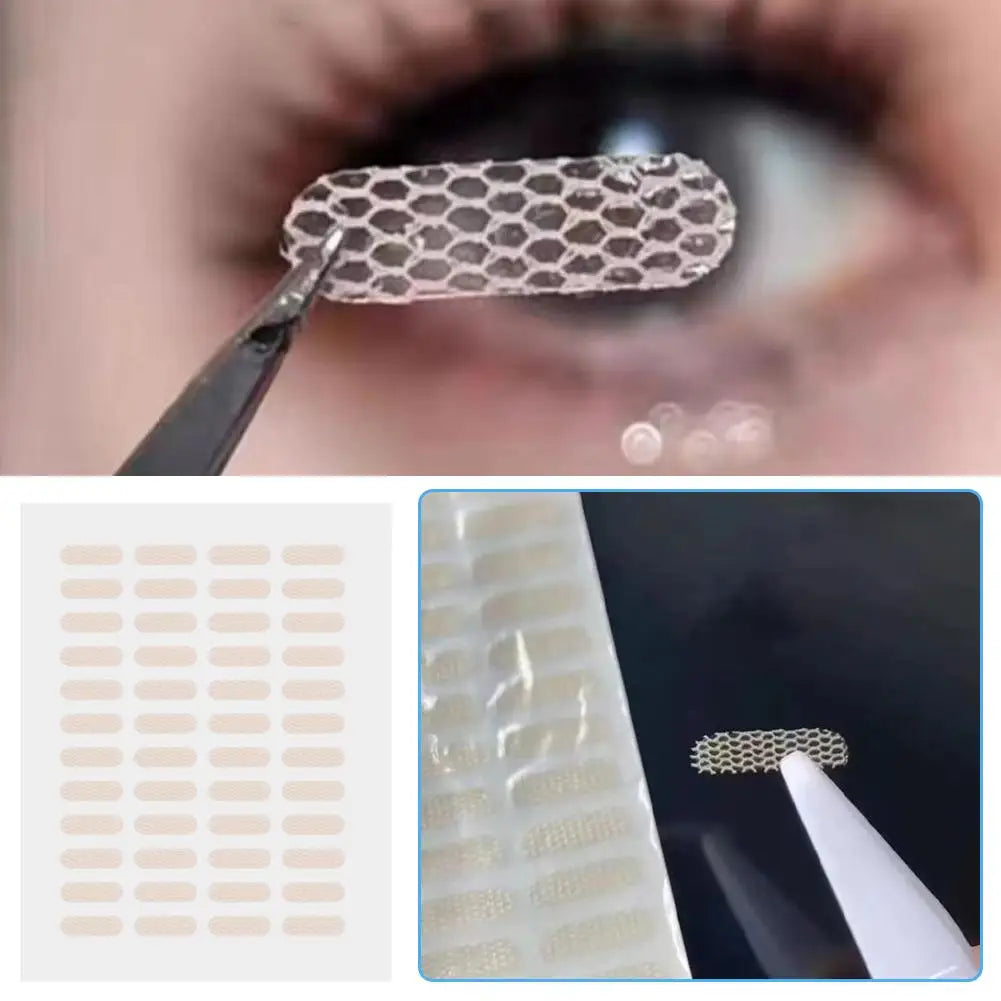 Invisible Double Eyelid Tape – Mesh Lace Self-Adhesive Stickers