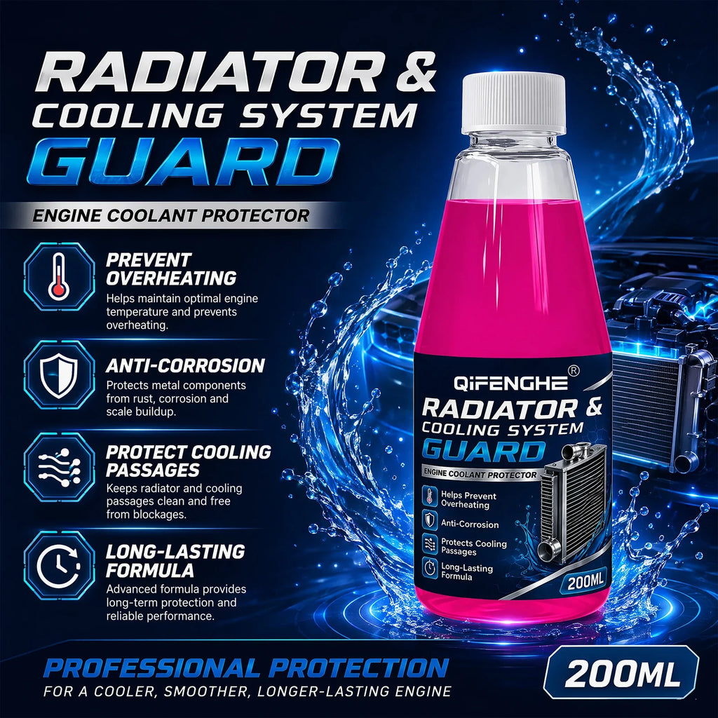 Radiator & Cooling System Guard – Engine Coolant Protector