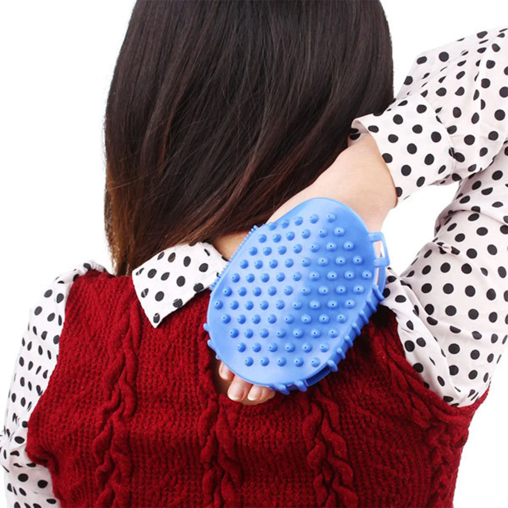 Double-Sided Rotating Massage Brush – Body Scrub & Circulation