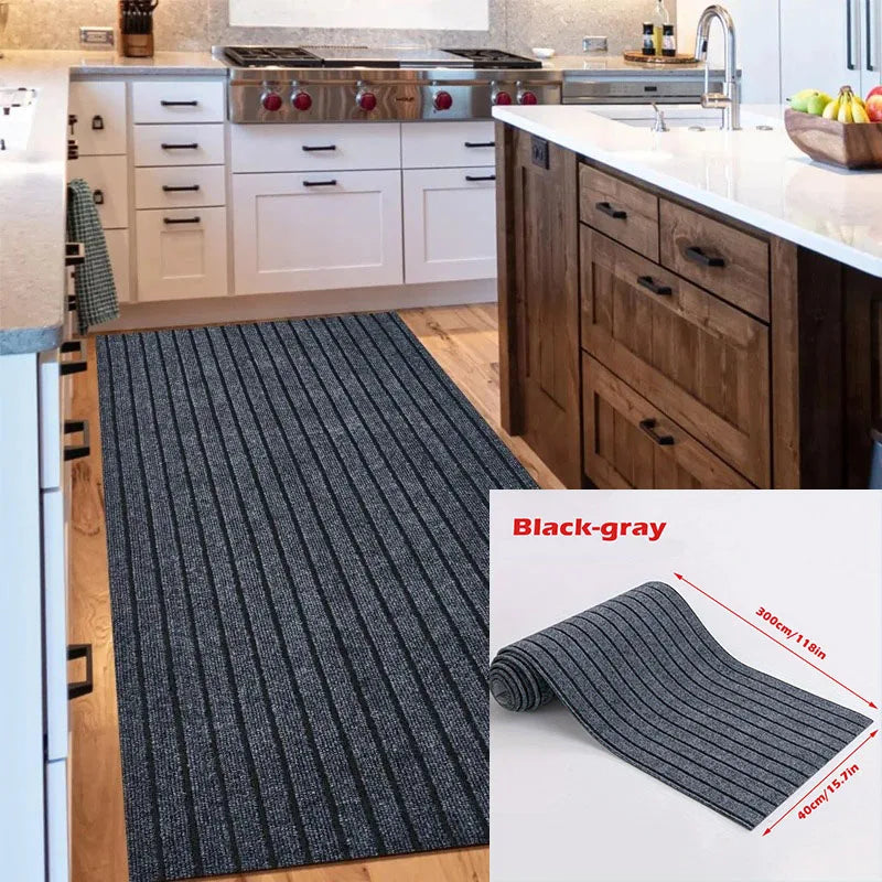 40cm x 3m Non-Slip Absorbent Runner Mat – Kitchen & Hallway