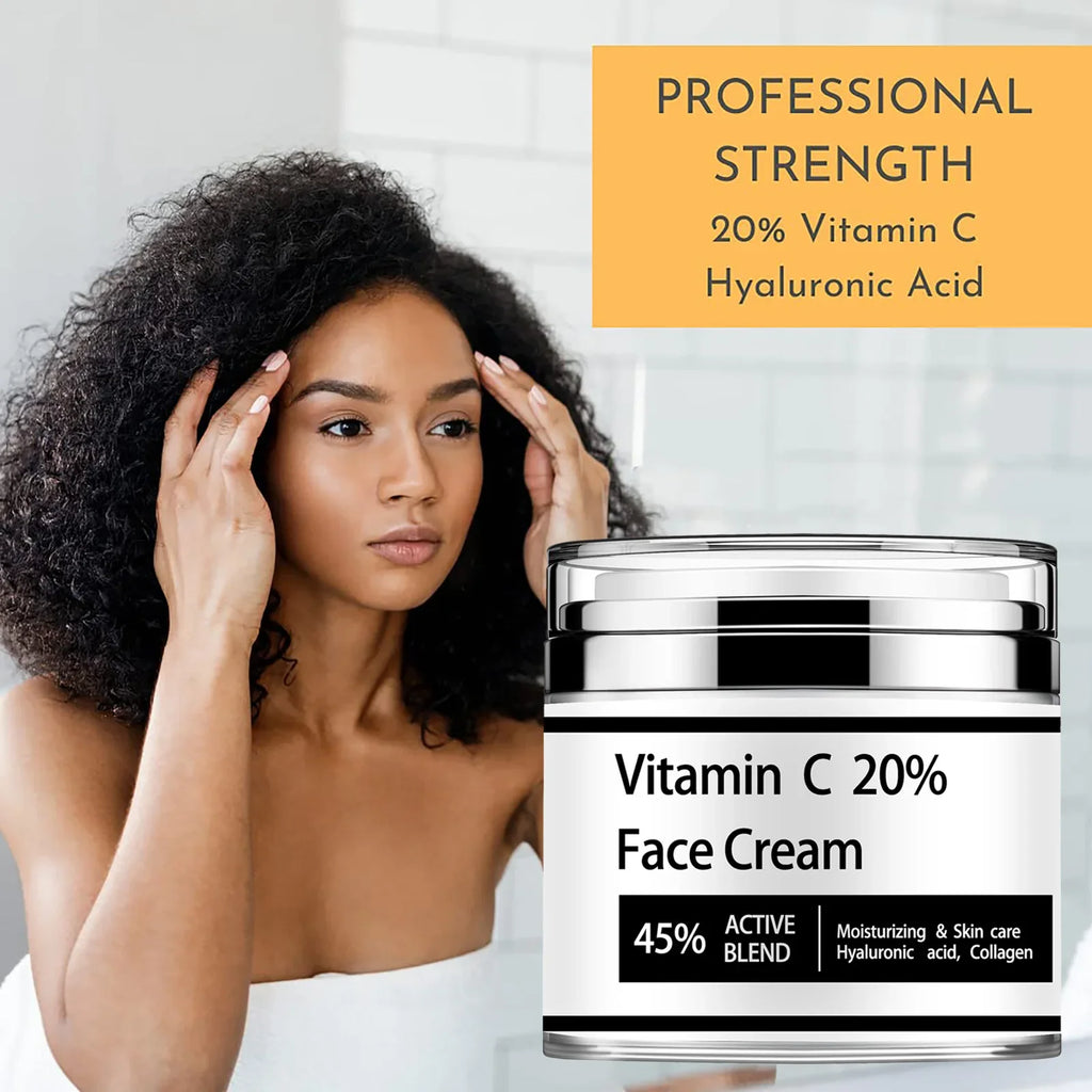 Radha Beauty Glow Boosting Vitamin C Moisturizer 1 7 Fl Oz Face Neck