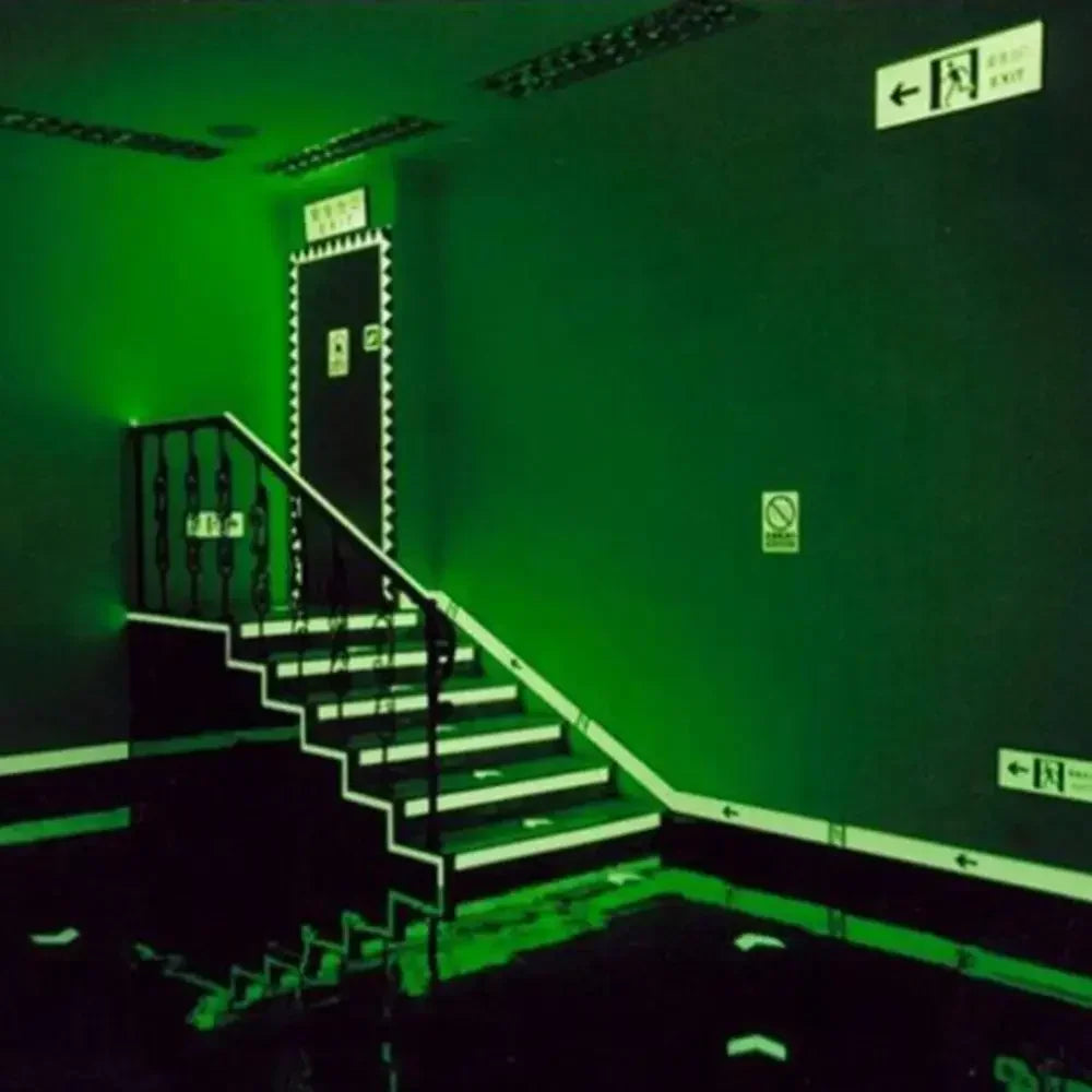 Glow in the Dark Double-Sided Tape – Fluorescent Safety Tape