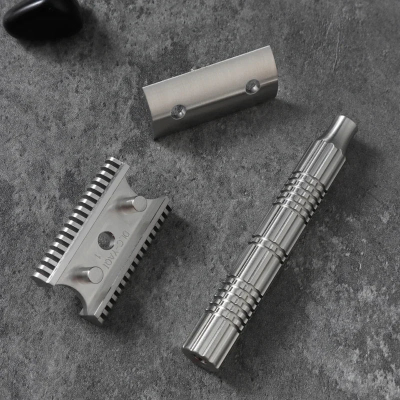 2026 YAQI Men's Safety Razor Bohemia 316 Stainless Steel Adjustable