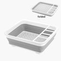 Foldable Dish Drying Rack with Cutlery Slots | RV & Kitchen