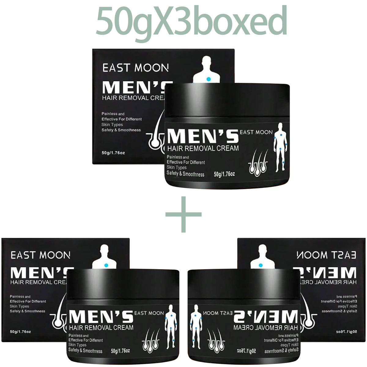 Men's Aloe Hair Removal Cream – Smooth & Nourishing 50g