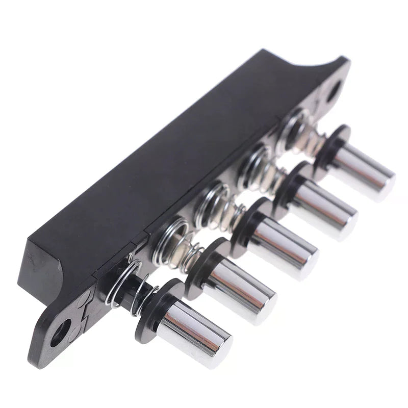 Silver Five-position Plug-in Button Switch Range Hood Kitchen
