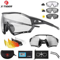 X-TIGER Photochromic Cycling Sunglasses Polarized UV400