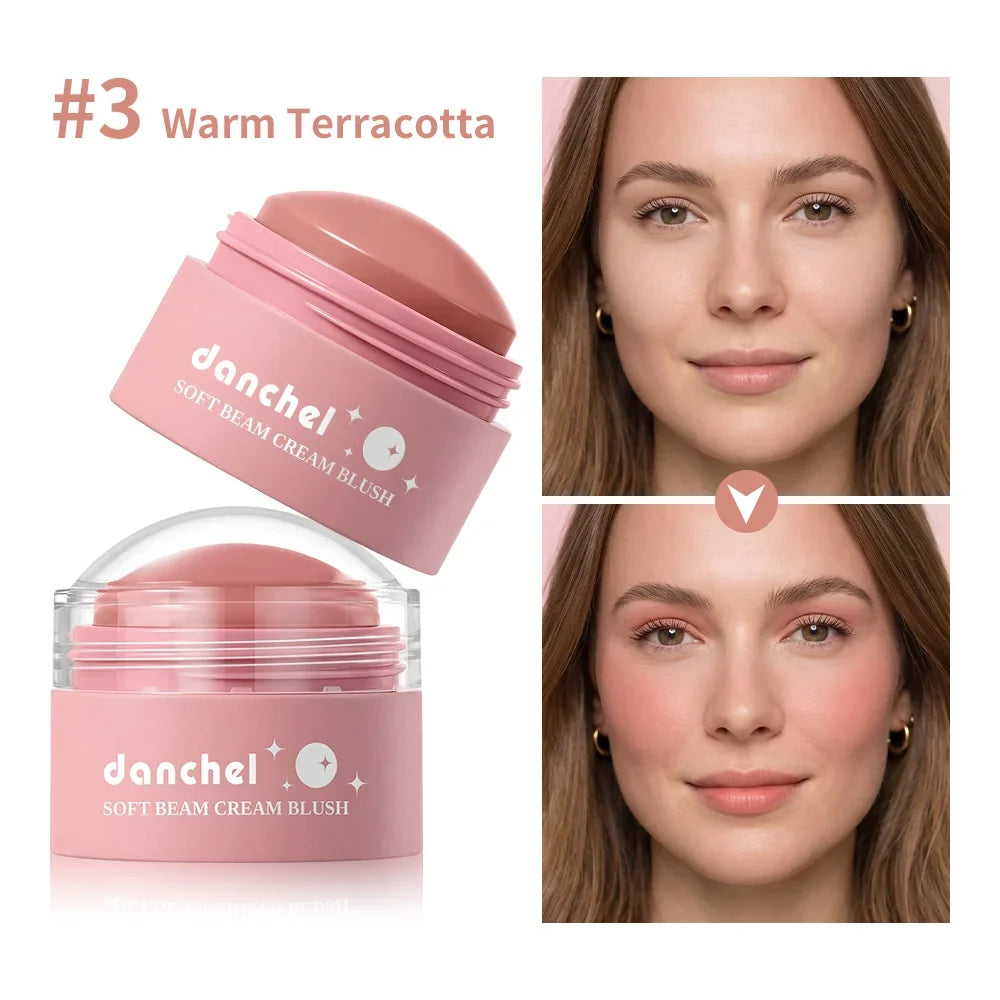 Matte Cream Blush Stick – Waterproof & Long-Lasting | 6 Shades