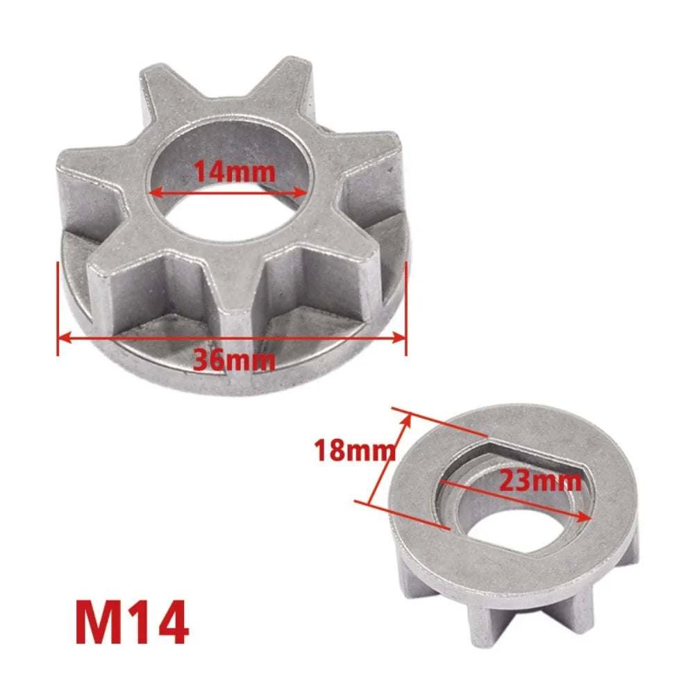 M10 M14 M16 Sprocket Chainsaw Gear Set for Angle Grinders