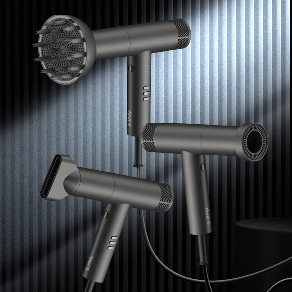 YOOSilk 1600W Negative Ion Professional Hair Dryer LCD