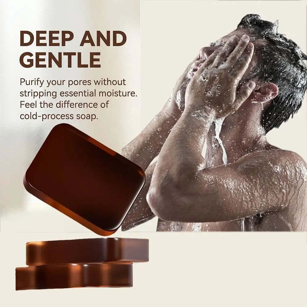 Sandalwood Handmade Soap – 3-in-1 Face Hair Body Bar