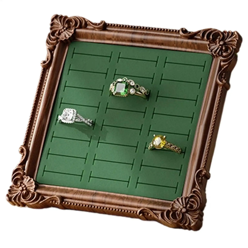 Vintage European Ring Holder & Jewelry Organizer Tray
