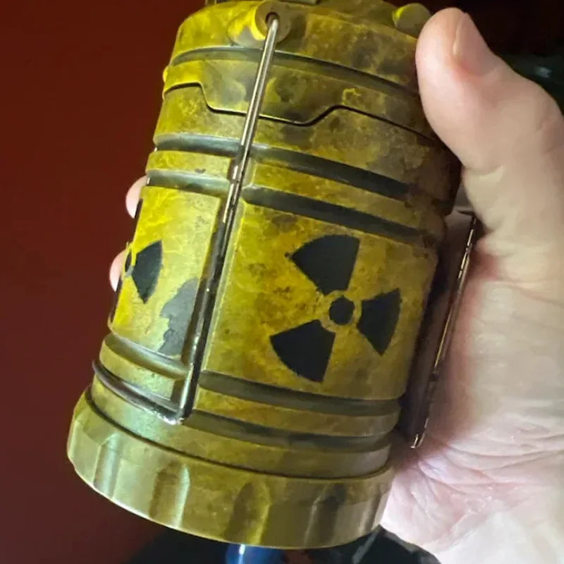 Nuclear Reactor Lantern Mini Handheld Toy Doomsday Reaction Push