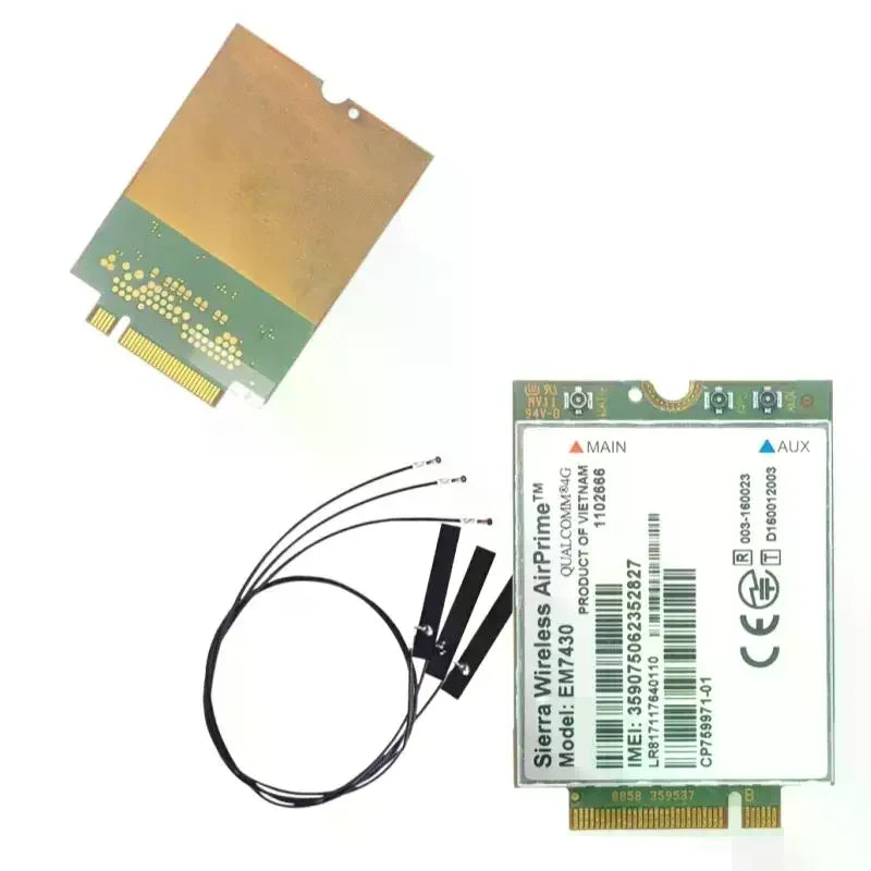 EM7455 4G LTE Cat6 M.2 NGFF Module 300Mbps FDD TDD WWAN