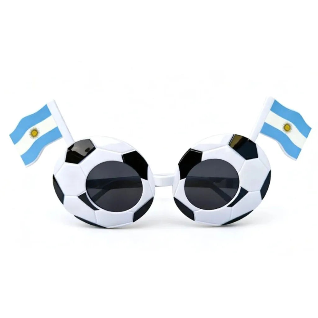 National Flag Soccer Sunglasses | 2026 Football Fan Party Gift
