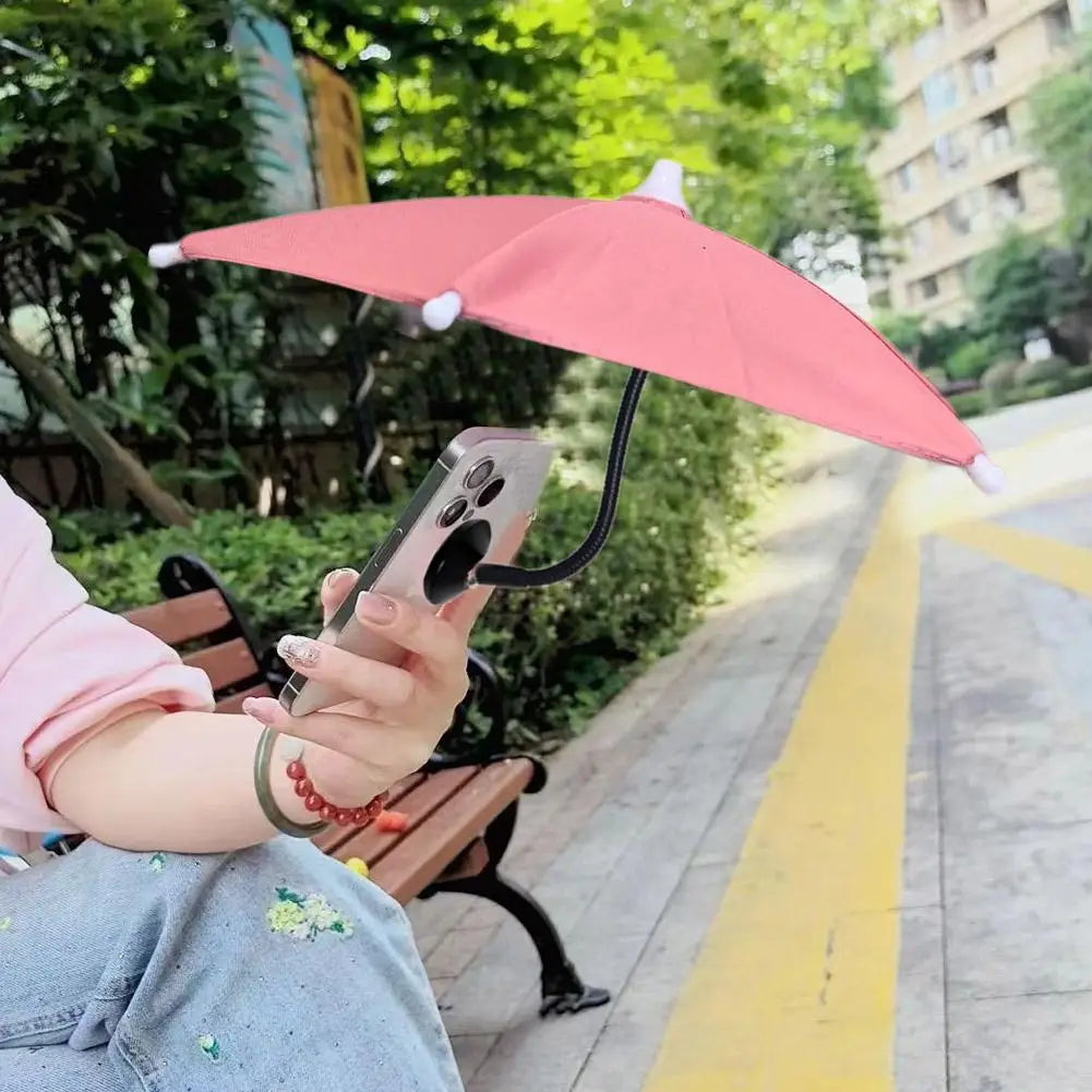 Magnetic Phone Sunshade Umbrella | 360° Outdoor Sun Cover