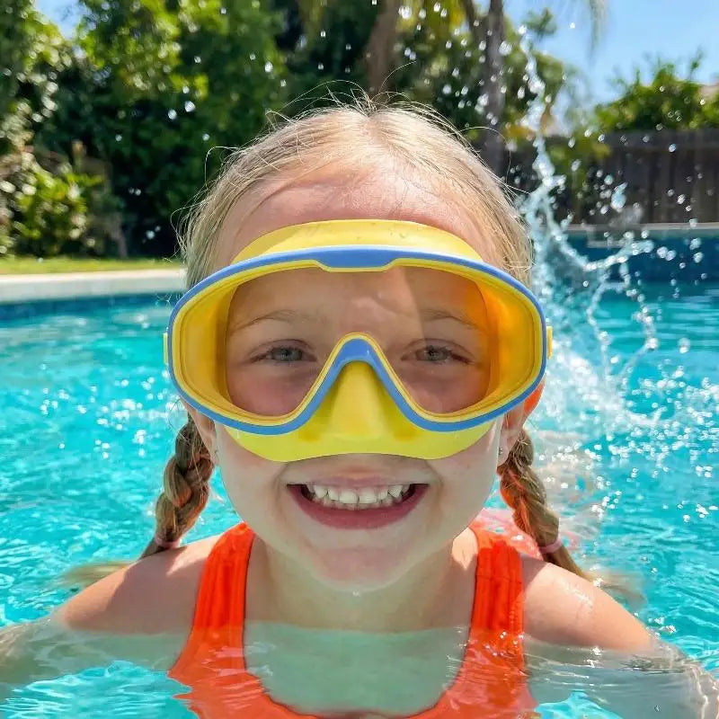 Kids Large Frame Swimming Goggles – Anti-Fog & UV Protection