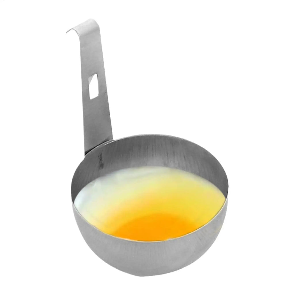 Poached Egg Spoon Hangable Stainless Steel Poacher Round Nonstick
