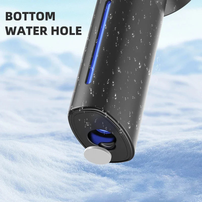 URGGU Portable USB Misting Fan – 5-Speed Handheld Spray Fan
