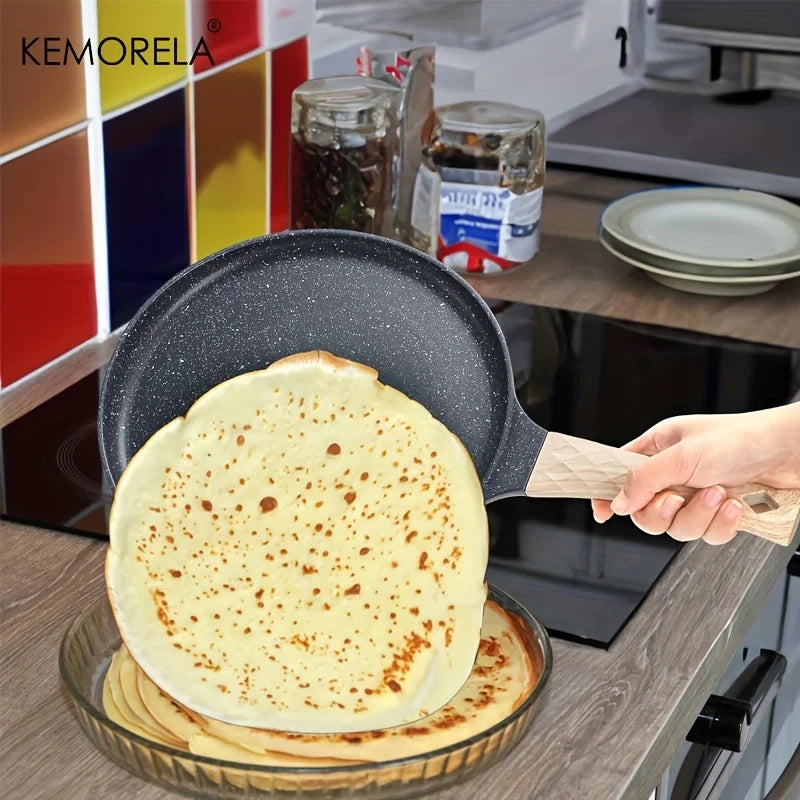 KEMORELA Ceramic Non-Stick Pancake & Tortilla Pan | All Stovetops