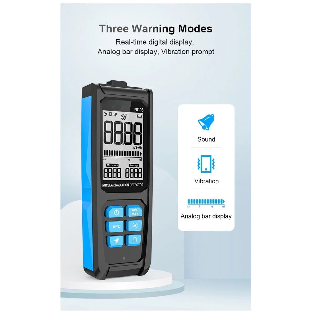 NC03 Digital Radiation Detector – EMF & X-Ray Tester