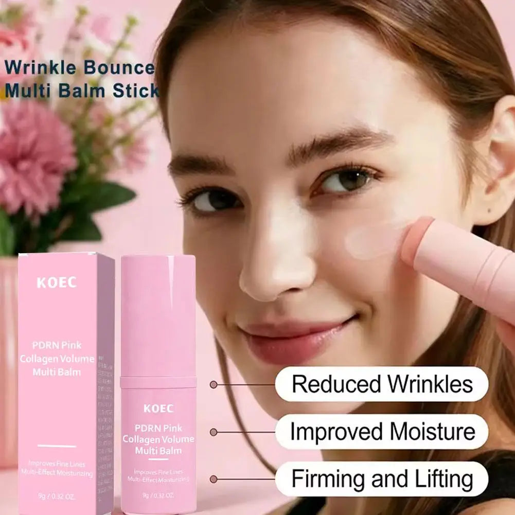 PDRN Pink Collagen Multi Balm Stick – Face, Lip, Eye & Neck