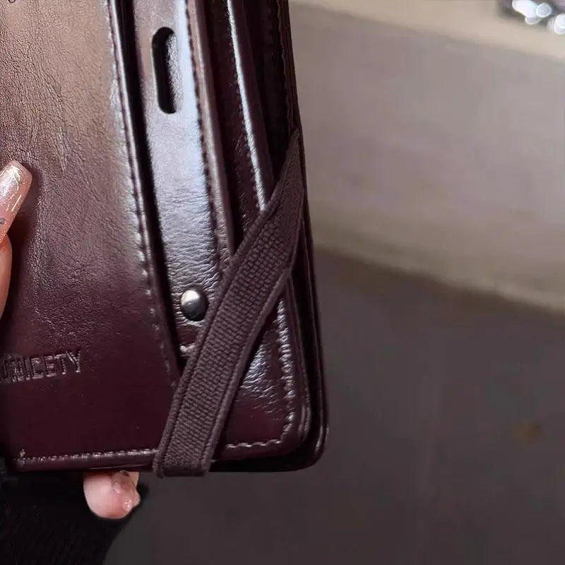 Waterproof PU Passport Holder & Travel Document Organizer