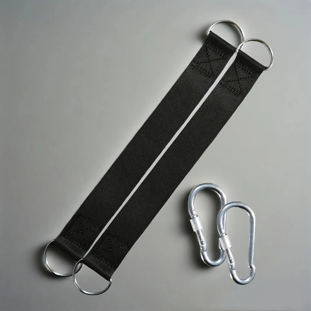 Camping Hammock Straps with Safety Locks – Nylon Slings