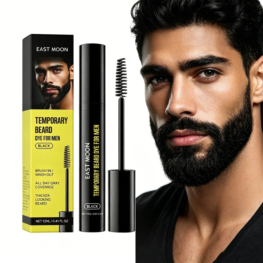 Black Beard Dye Pen for Men – Waterproof & Nourishing