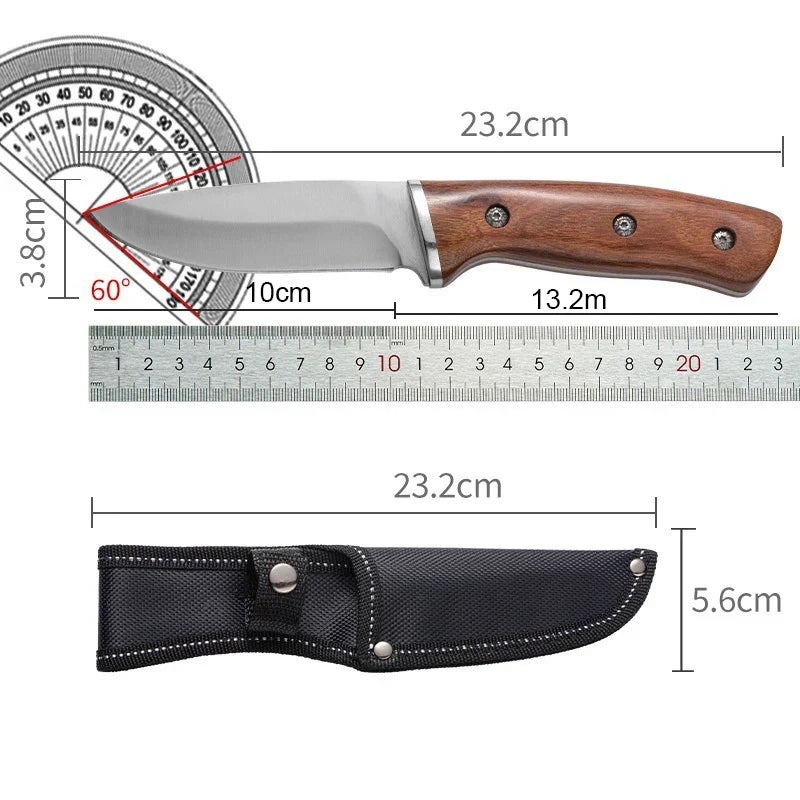 Handmade Forged Kitchen Knife – Stainless Steel Chef Blade