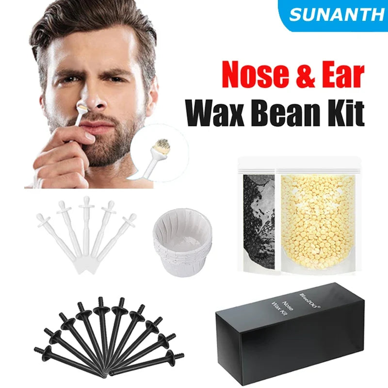 2026 Portable Nose Ear Hair Removal Wax Bean Paper-free Cleaning Men