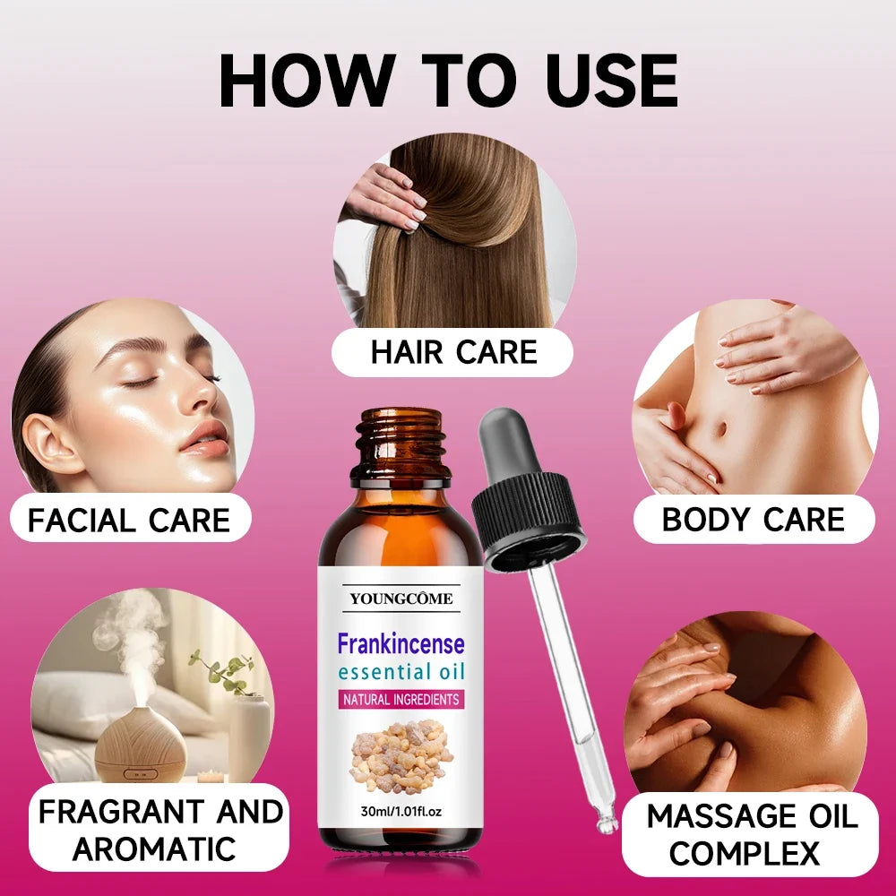 Frankincense Essential Oil – Scalp, Hair & Aromatherapy