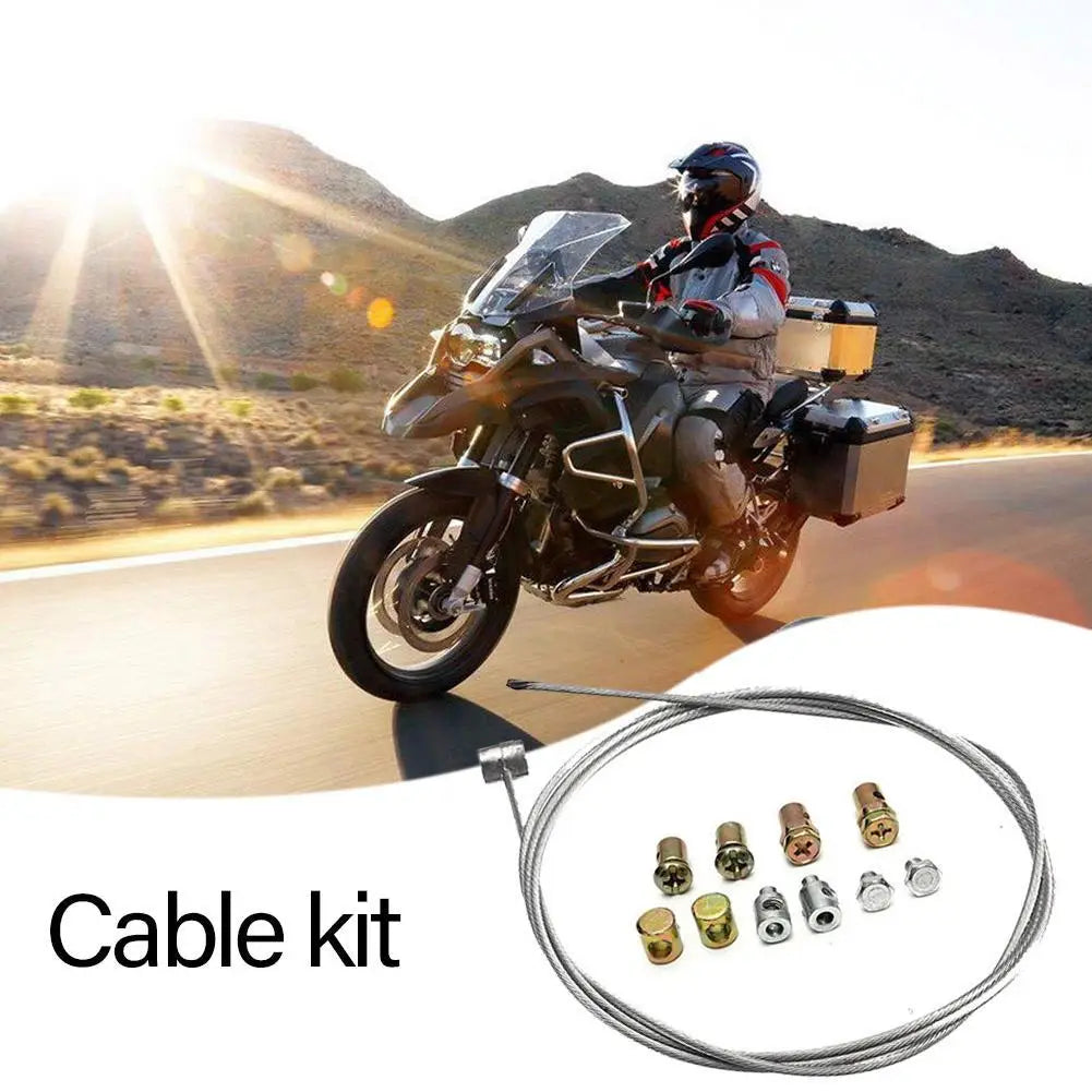 Universal Motorcycle Throttle Brake Clutch Cable Repair Kit