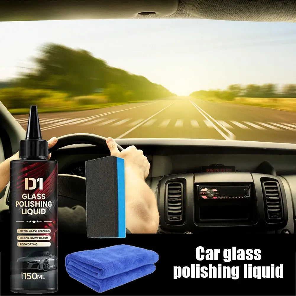 Glass Polishing Paste – Oil Film & Water Spot Remover for Auto