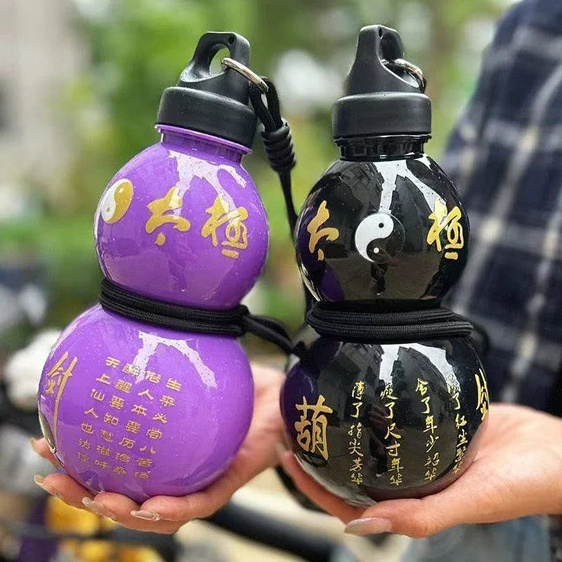 Gourd-Shaped Water Bottle 750ml BPA-Free | Chinese Style
